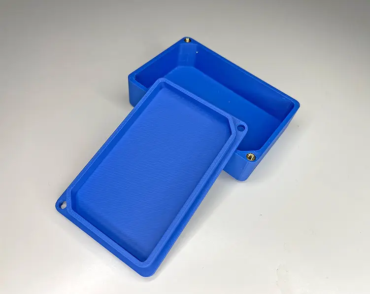 3D printed drone telemetry enclosure prototype