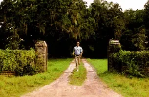 Forrest Gump runs away giphy